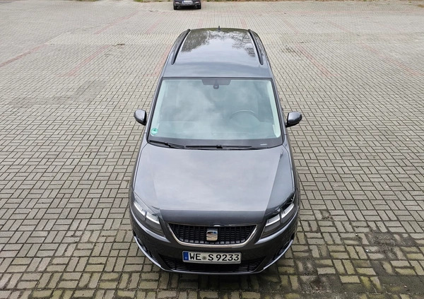 Seat Alhambra cena 39900 przebieg: 212000, rok produkcji 2012 z Mordy małe 742